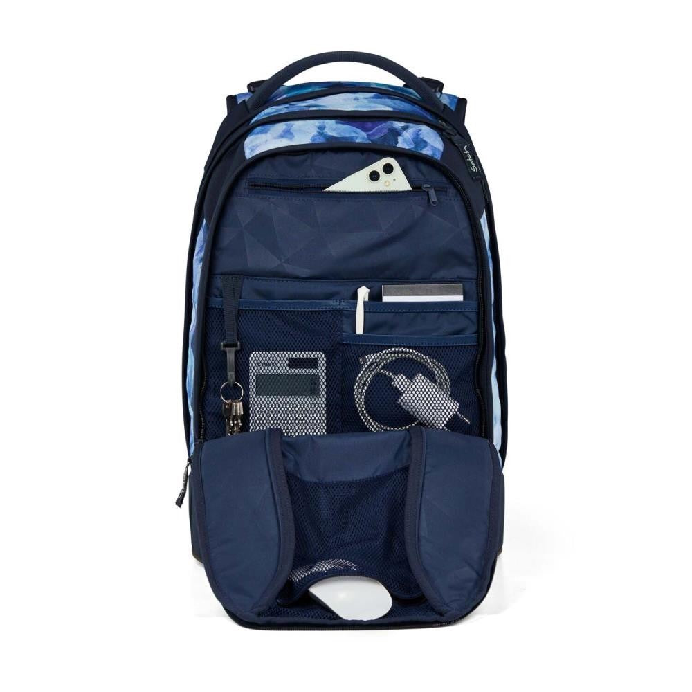 Satch Pack Purple Phantom Schulrucksack Set 3tlg.