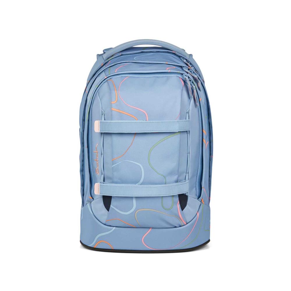 Satch Pack Vivid Blue Streetwalk Edition Schulrucksack Set 4tlg.