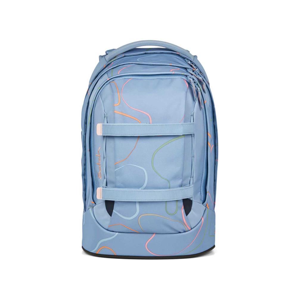 Satch Pack Vivid Blue Schulrucksack Set 2tlg.