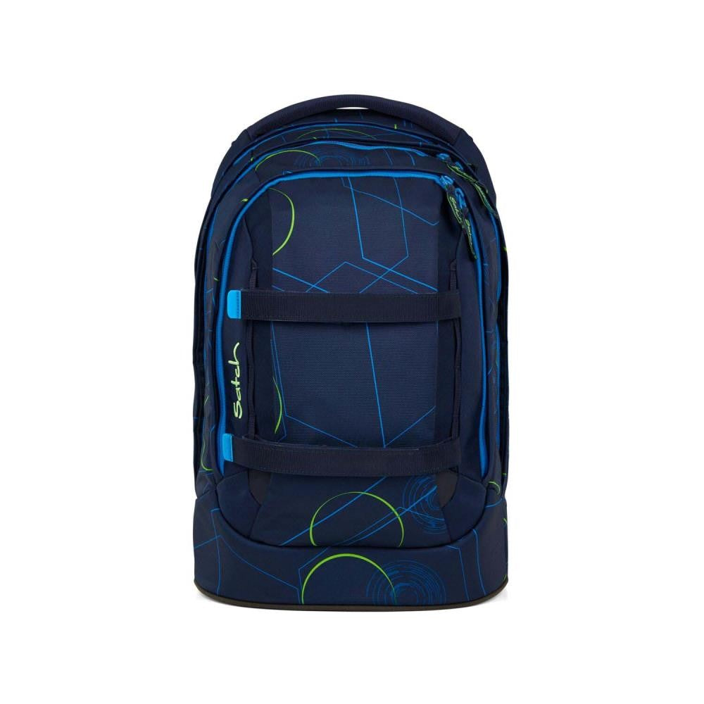 Satch Pack Blue Tech Schulrucksack Set 3tlg.