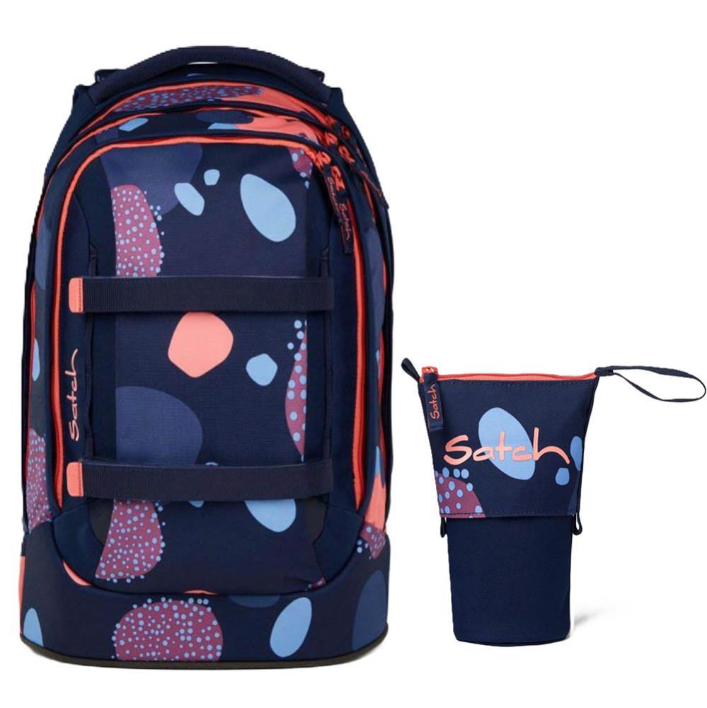 Satch Pack Coral Reef Schulrucksack Set 2tlg.
