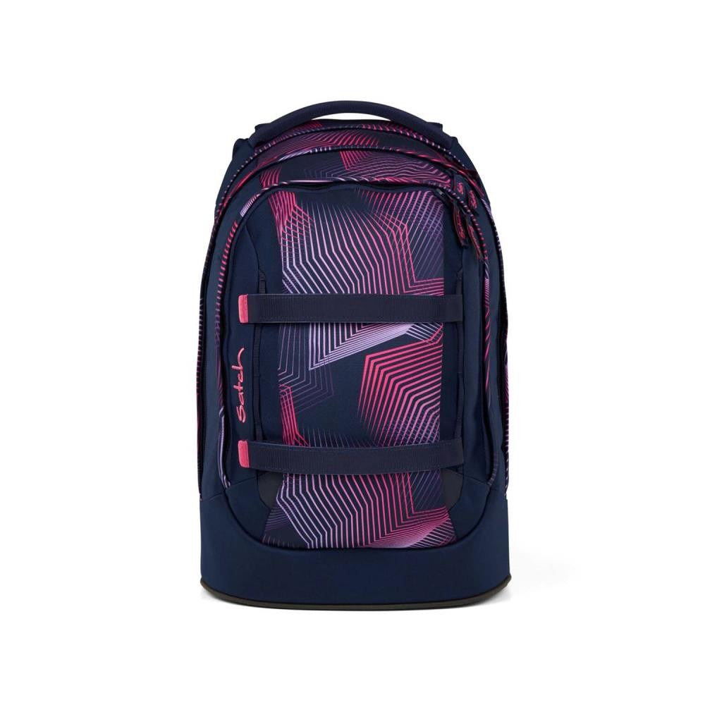 Satch Pack Seismic Pink Schulrucksack Set 3tlg.