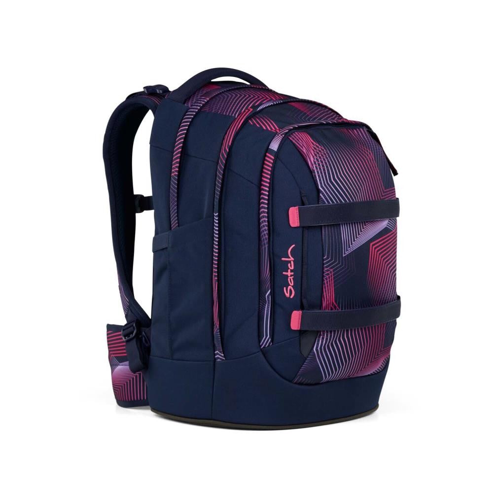 Satch Pack Seismic Pink Schulrucksack Set 3tlg.