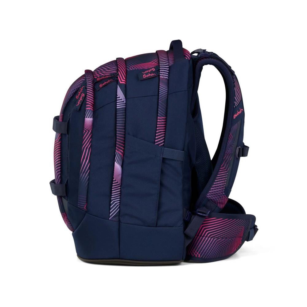 Satch Pack Seismic Pink Schulrucksack Set 2tlg.