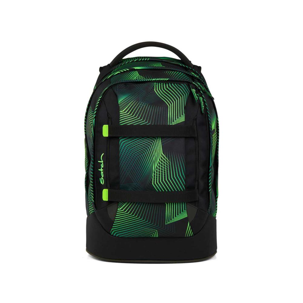Satch Pack Seismic Green Schulrucksack Set 2tlg.