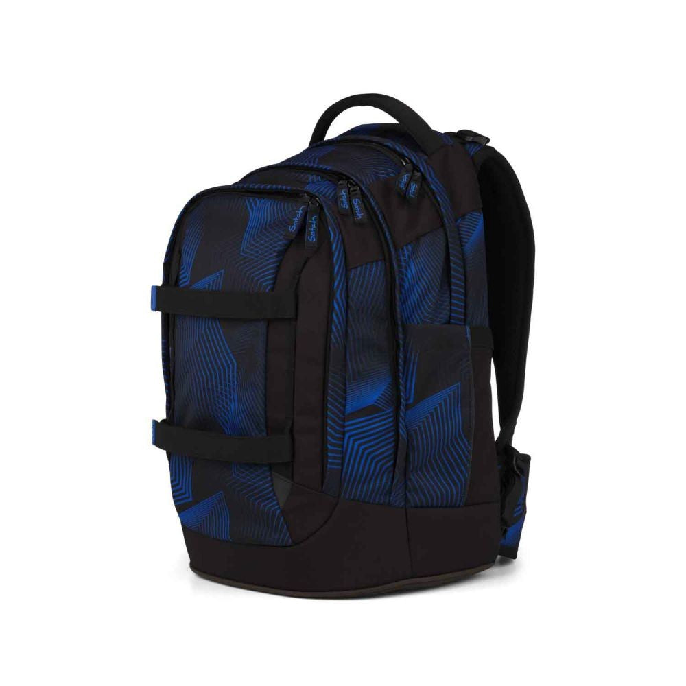 Satch Pack Seismic Blue Pencil Slider Light Edition Schulrucksack Set 3tlg.