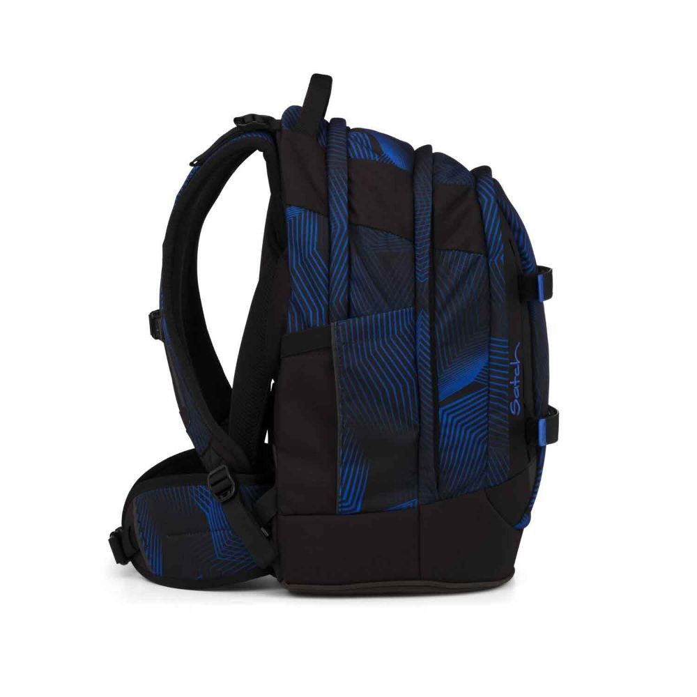 Satch Pack Seismic Blue Pencil Slider Light Edition Schulrucksack Set 3tlg.