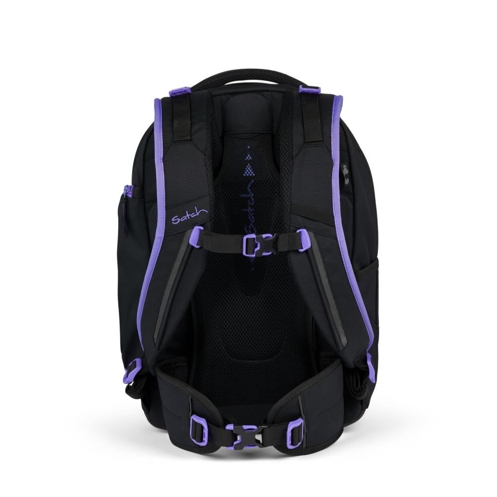 Satch Match Purple Phantom Schulrucksack Set 3tlg.