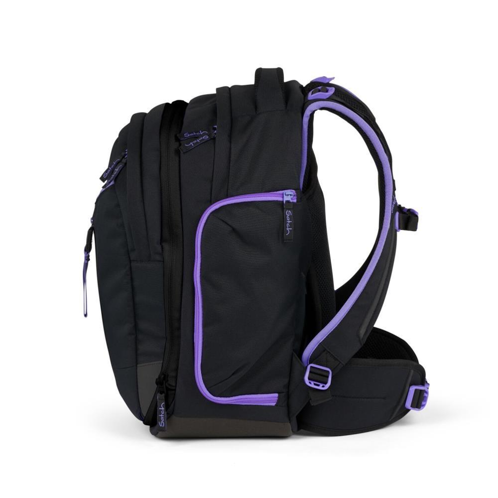 Satch Match Purple Phantom Schulrucksack Set 2tlg.