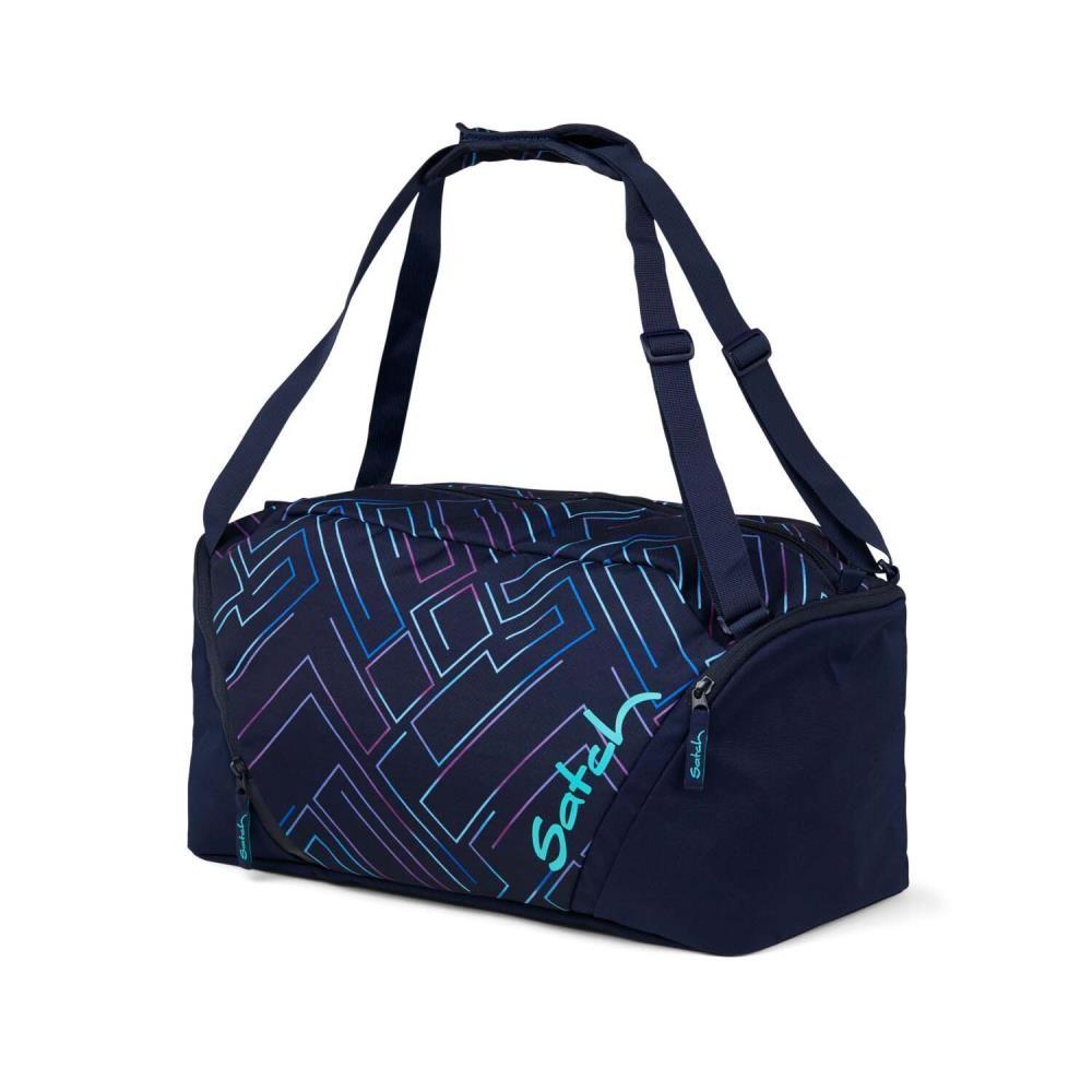 Satch Air Purple Laser Schulrucksack Set 3tlg.