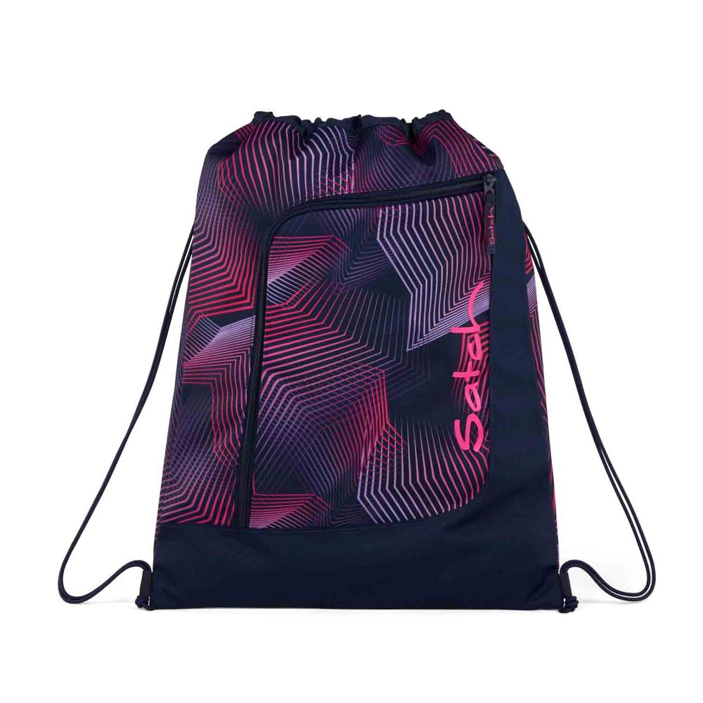 Satch Air Seismic Pink Schulrucksack Set 3tlg.