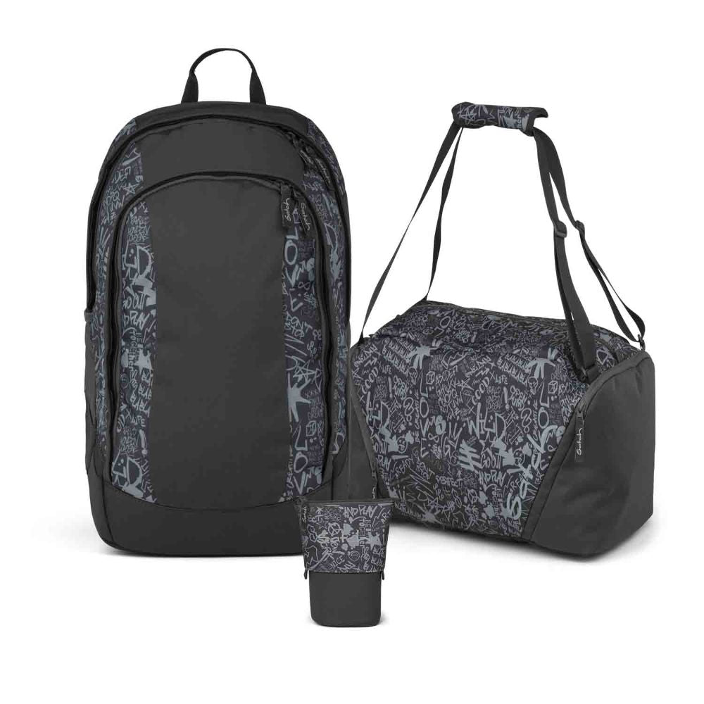 Satch Air Street Ink Pencil Slider Edition Schulrucksack Set 3tlg.
