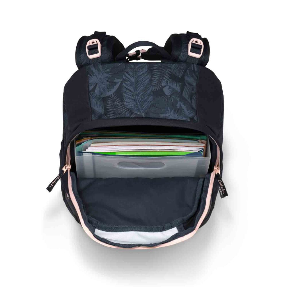 Satch Air Midnight Jungle Schulrucksack Set 2tlg.