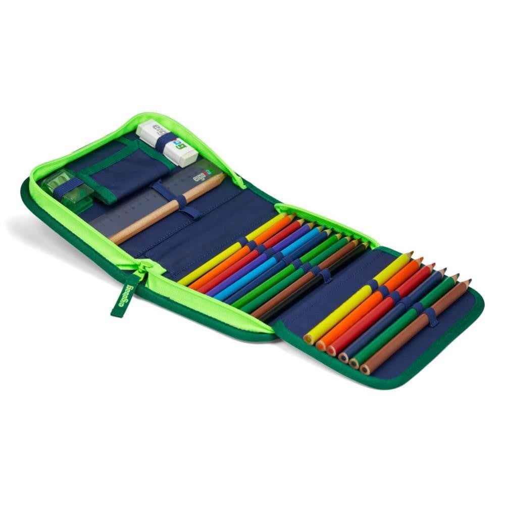 Ergobag Cubo CyBär Race Color Flash Edition Schulranzen Set 5tlg.