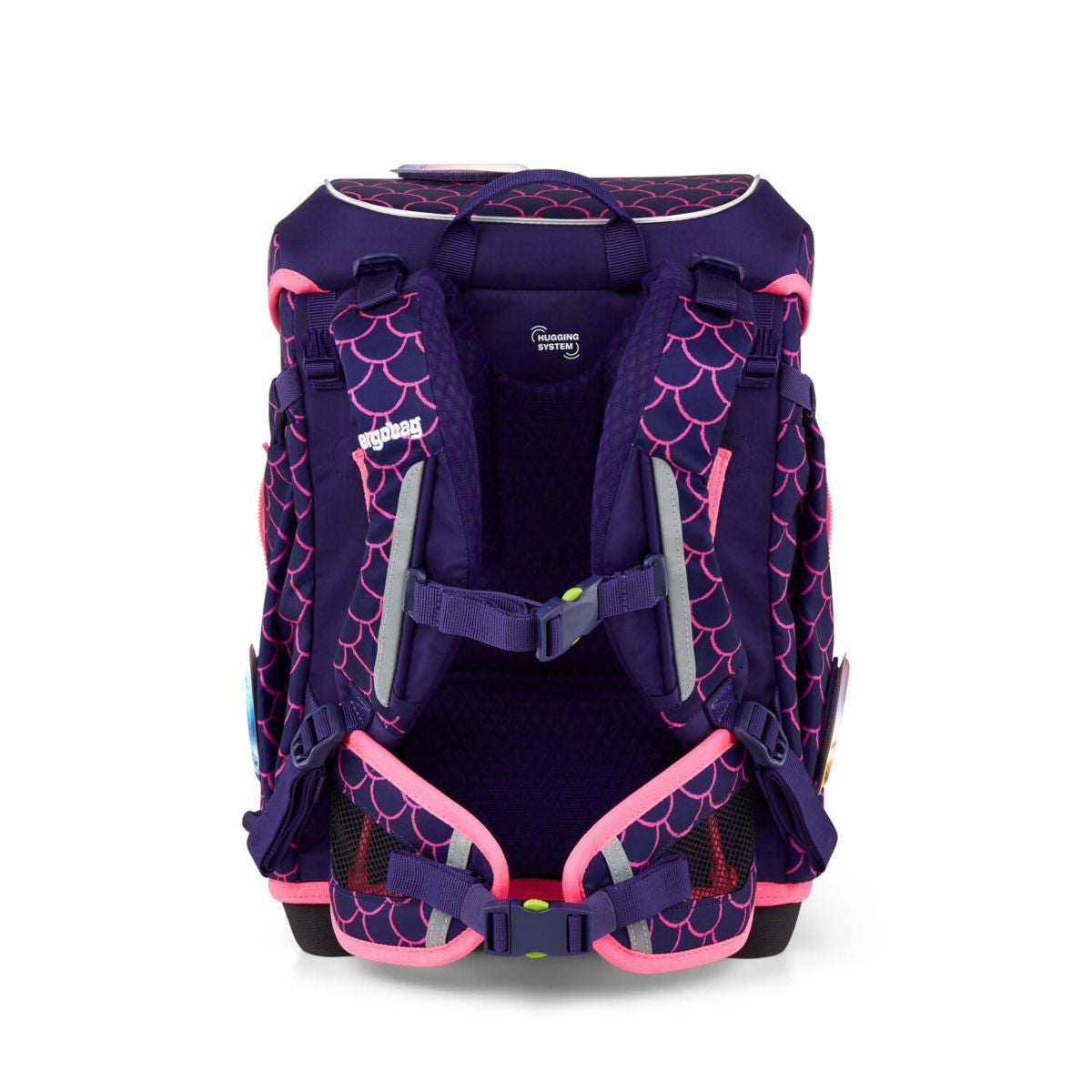 Ergobag Cubo Light PerlentauchBär Color Flash Edition Schulranzen Set 5tlg.