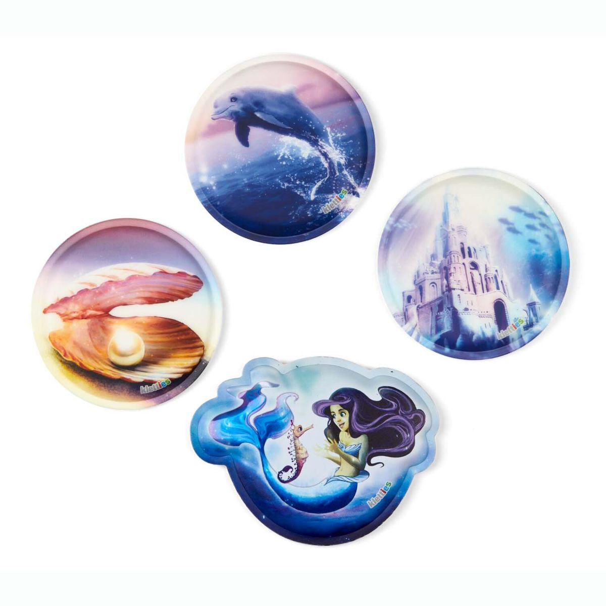 Ergobag Cubo Light PerlentauchBär Color Flash Edition Schulranzen Set 5tlg.