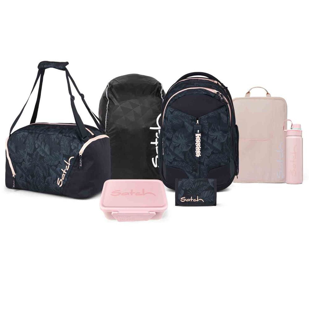 Satch Match Midnight Jungle Kollektor Edition Schulrucksack Set 8tlg.