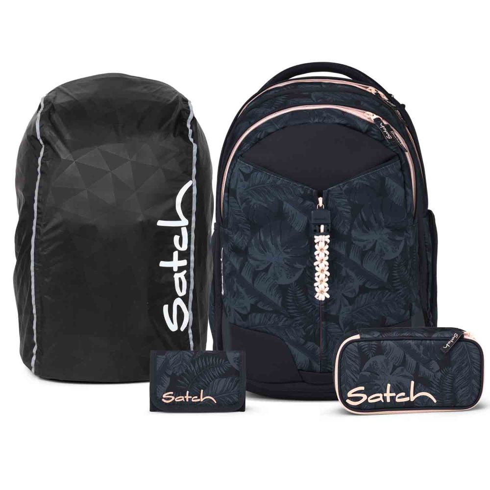 Satch Match Midnight Jungle Streetwalk Edition Schulrucksack Set 4tlg.