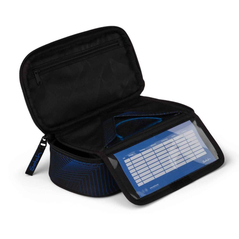 Satch Match Plus Blue Tech Streetwalk Edition Schulrucksack Set 4tlg.