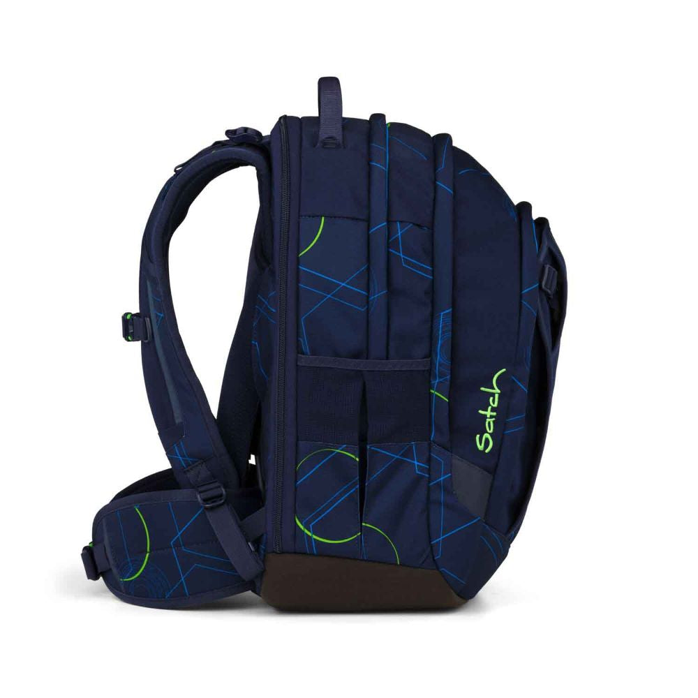 Satch Match Plus Blue Tech Schulrucksack
