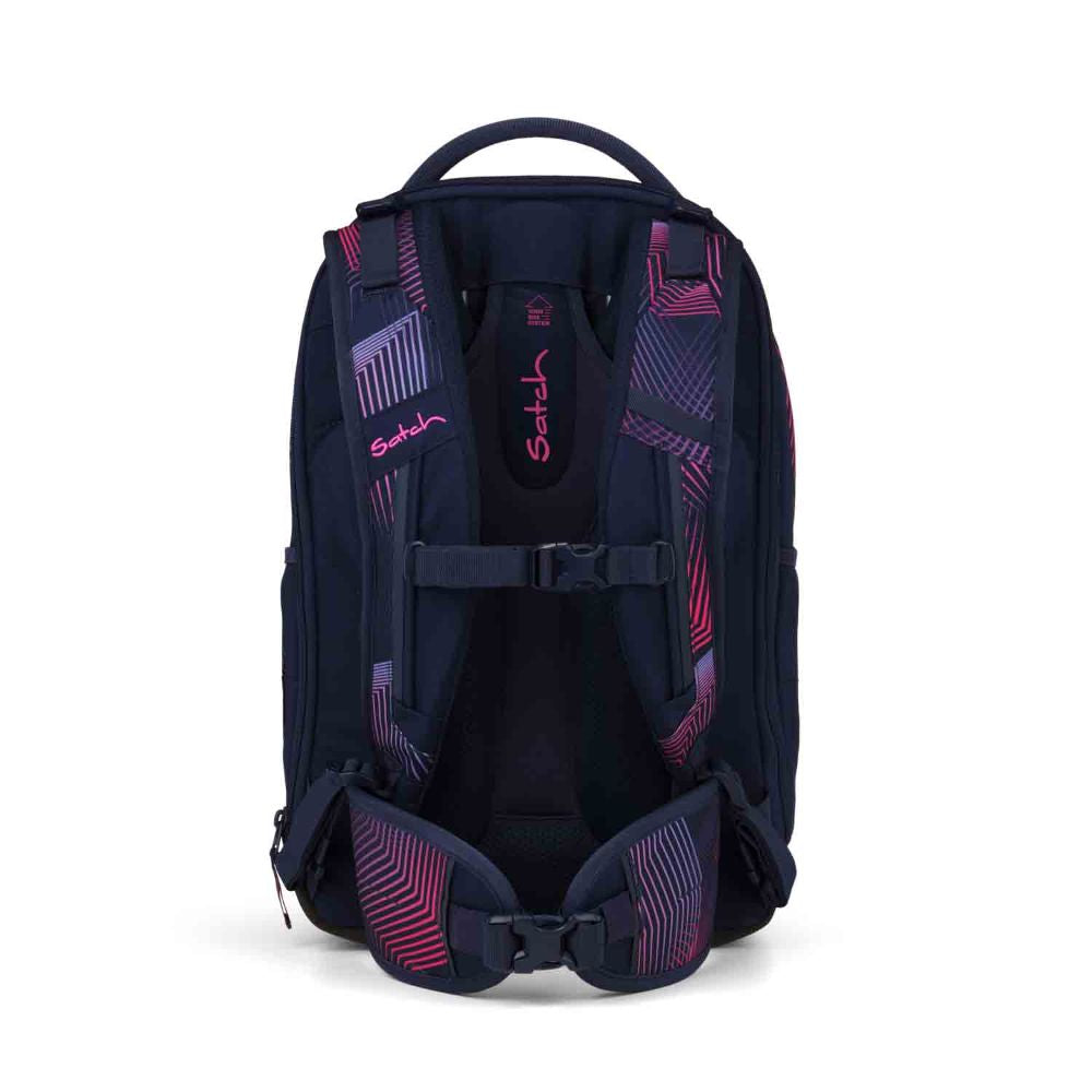 Satch Match Plus Seismic Pink Kollektor Edition Schulrucksack Set 8tlg.