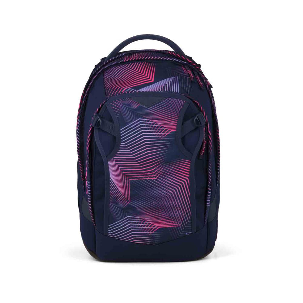 Satch Match Plus Seismic Pink Pencil Slider Light Edition Schulrucksack Set 3tlg.