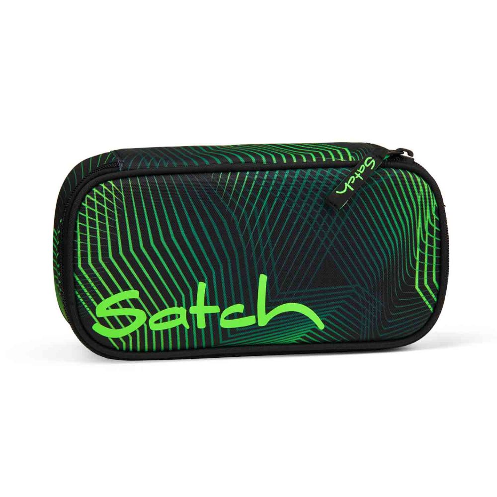 Satch Match Plus Seismic Green Schulrucksack Set 3tlg.