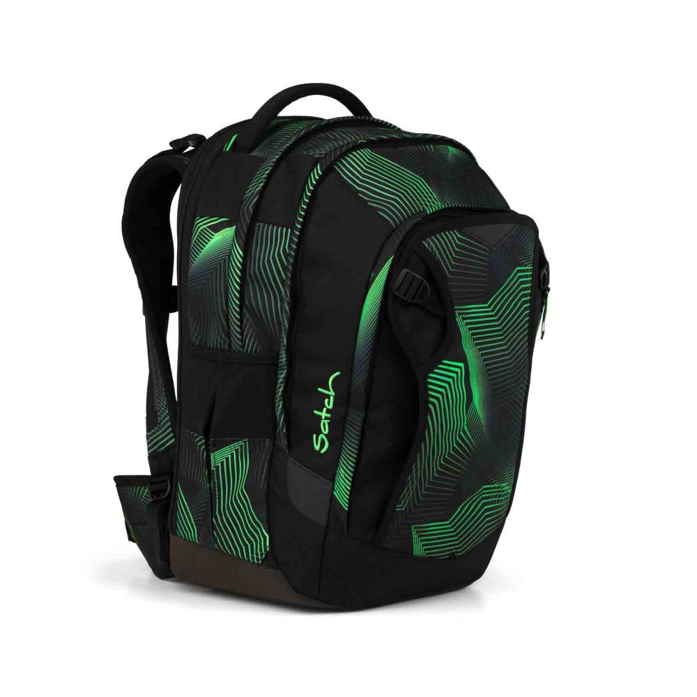 Satch Match Plus Seismic Green Schulrucksack