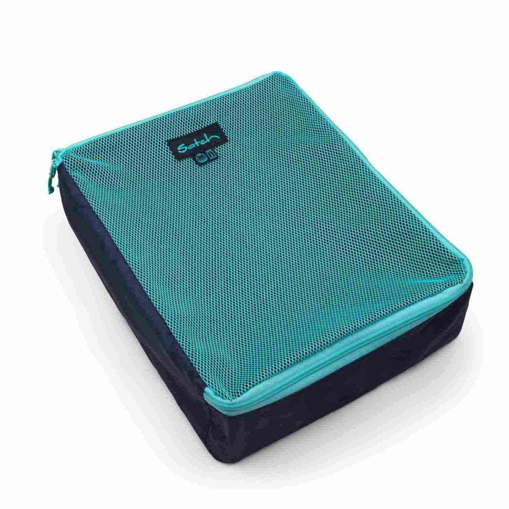 Satch Quest Rollenreisetasche Jet Mint Set 5tlg.