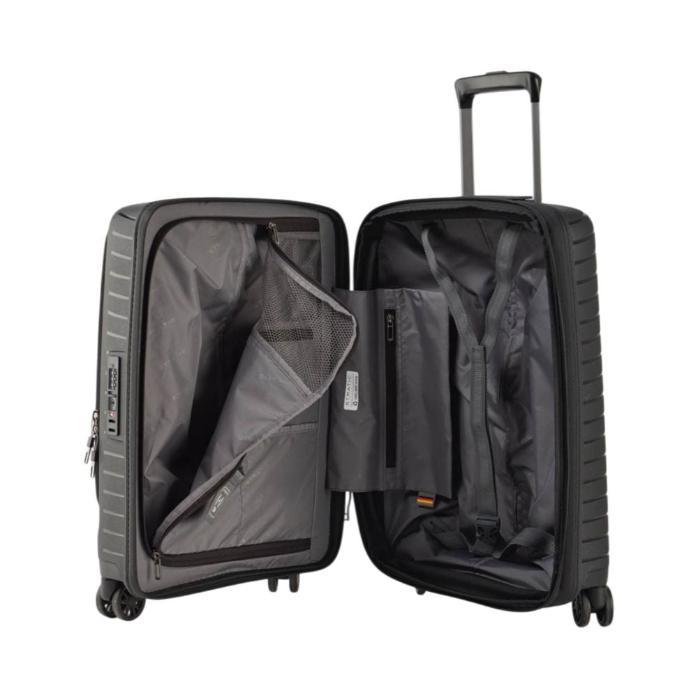 Stratic Novium ML Black 4 Doppelrollen Trolley S 55 cm