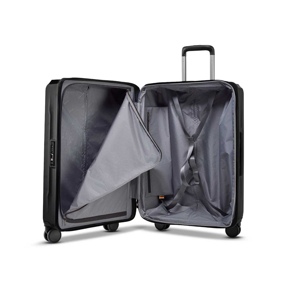 Stratic Phoenix SL Black 4 Doppelrollen Trolley M 66 cm