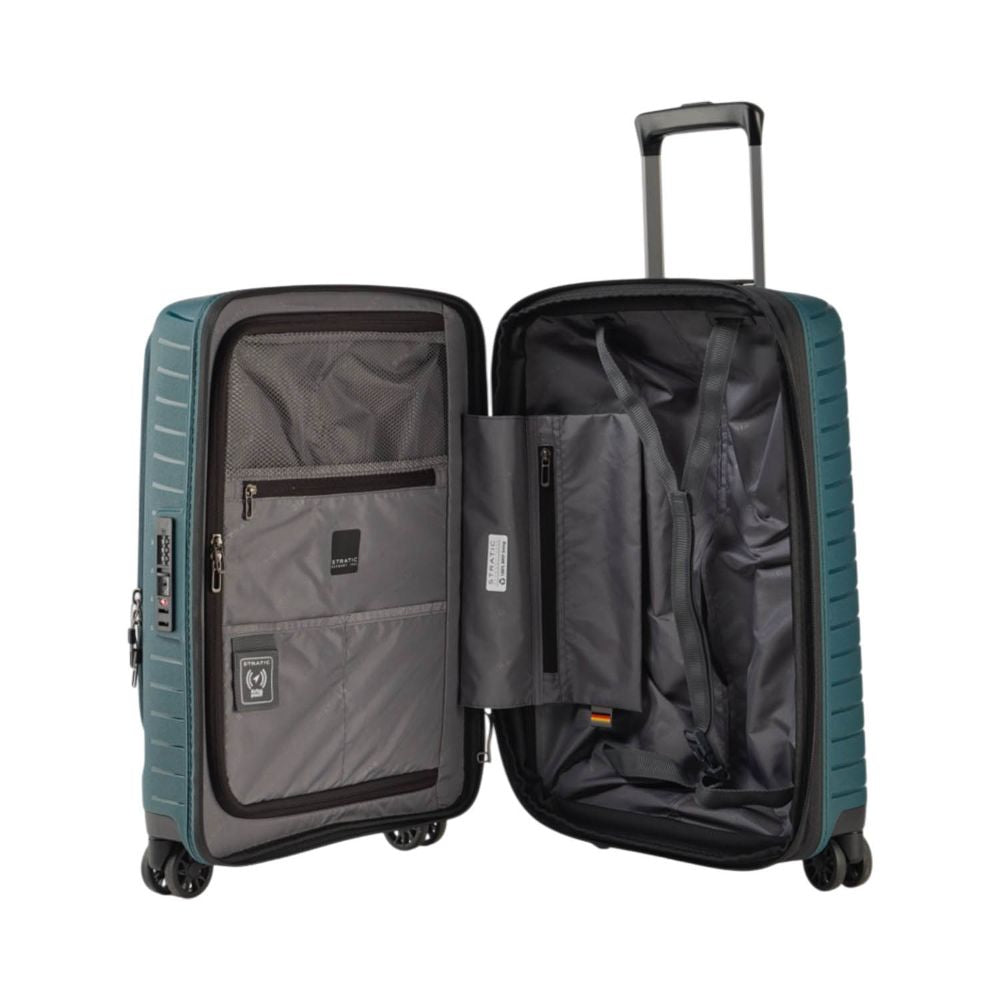 Stratic Novium ML Petrol 4 Doppelrollen Trolley S 55 cm