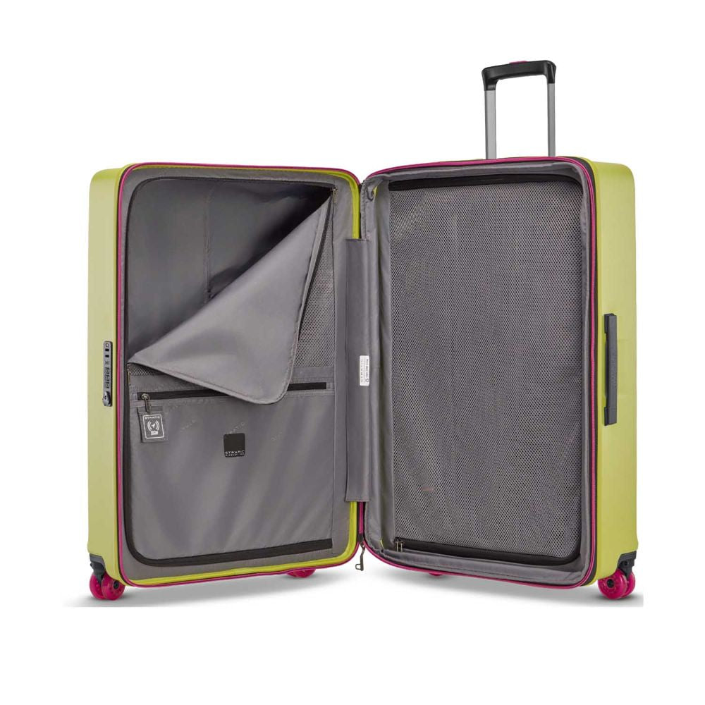 Stratic Buzz Lime Green 4 Doppelrollen Trolley L 75 cm