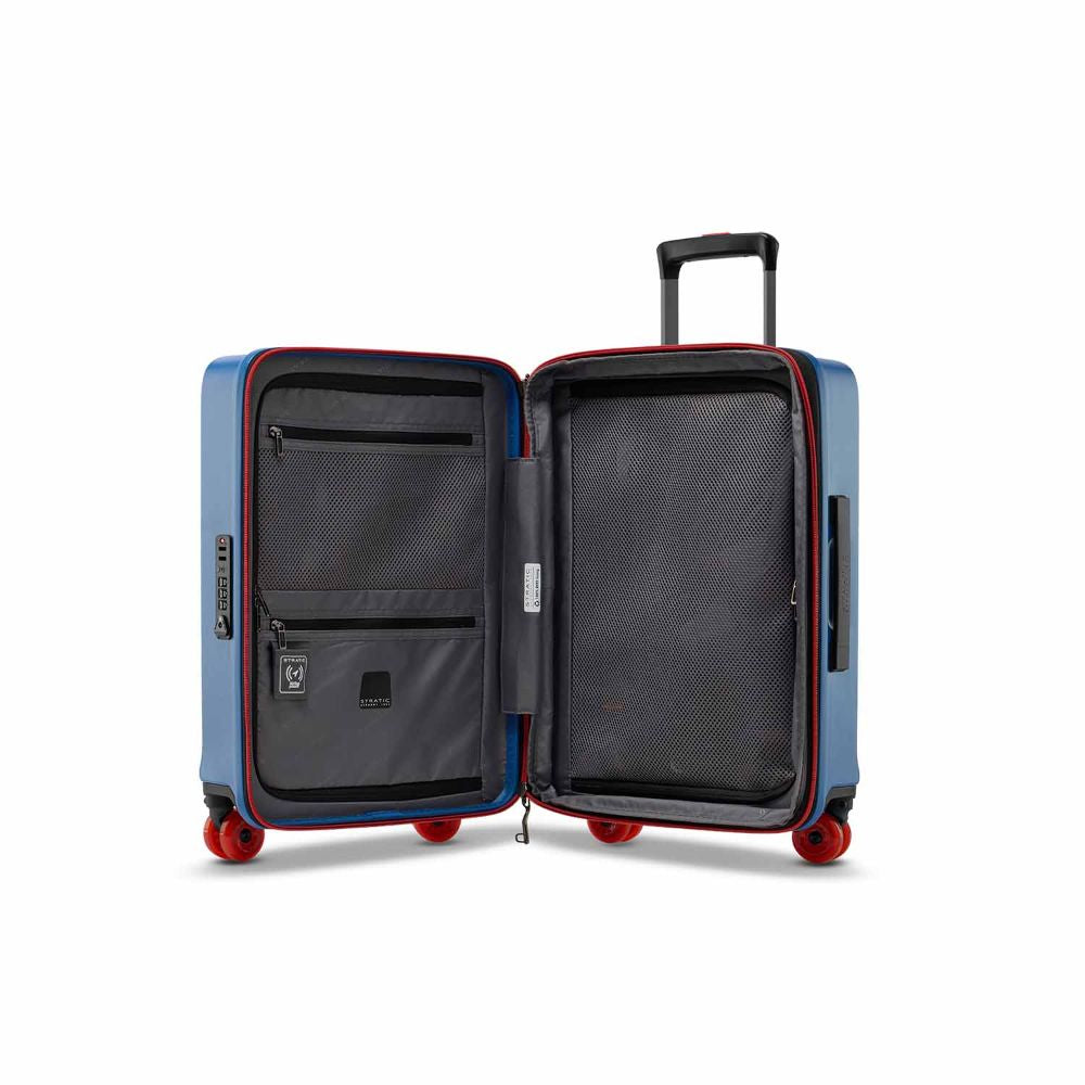 Stratic Buzz Ocean Blue 4 Doppelrollen Trolley S 54 cm