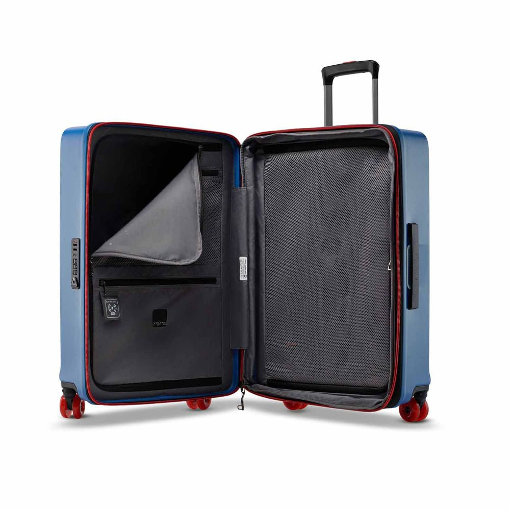 Stratic Buzz Ocean Blue 4 Doppelrollen Trolley M 65 cm