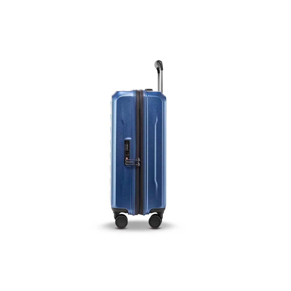 Stratic Phoenix SL Dark Blue 4 Doppelrollen Trolley S 55  cm
