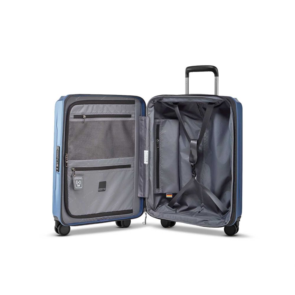 Stratic Phoenix SL Dark Blue 4 Doppelrollen Trolley S 55  cm