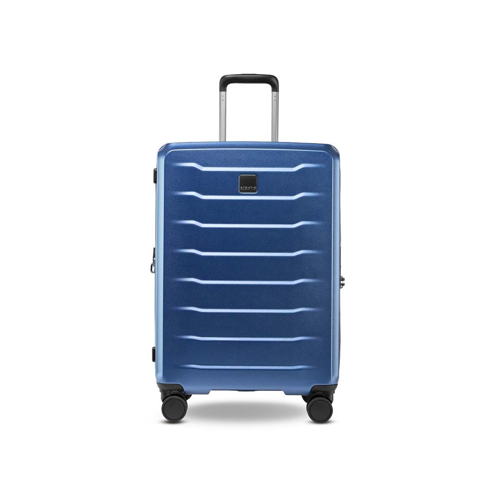 Stratic Phoenix SL Dark Blue 4 Doppelrollen Trolley M 66 cm