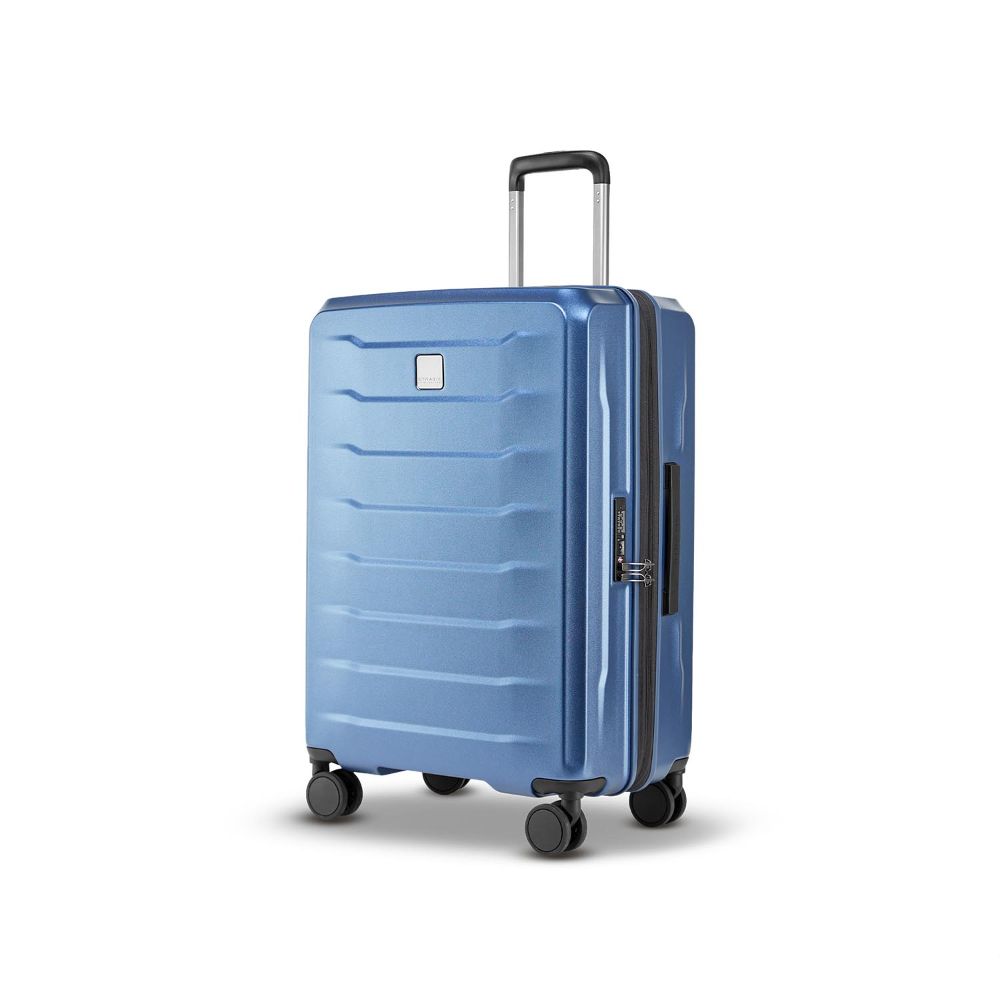 Stratic Phoenix SL Dark Blue 4 Doppelrollen Trolley M 66 cm