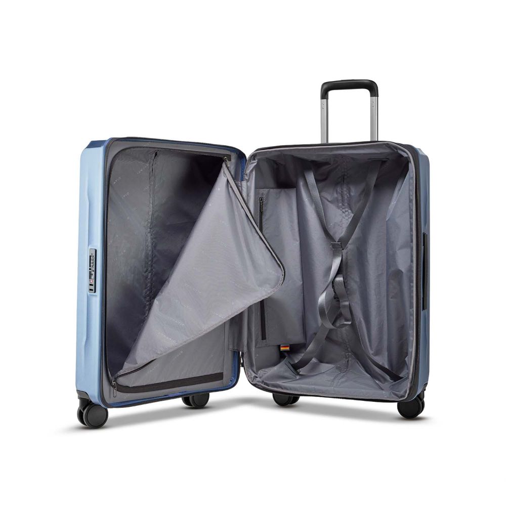 Stratic Phoenix SL Dark Blue 4 Doppelrollen Trolley M 66 cm