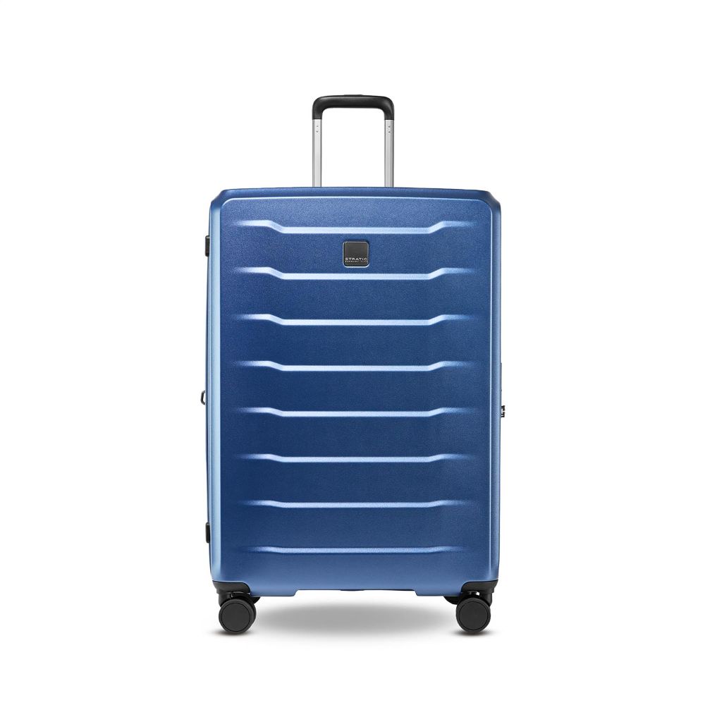 Stratic Phoenix SL Dark Blue 4 Doppelrollen Trolley L 75 cm