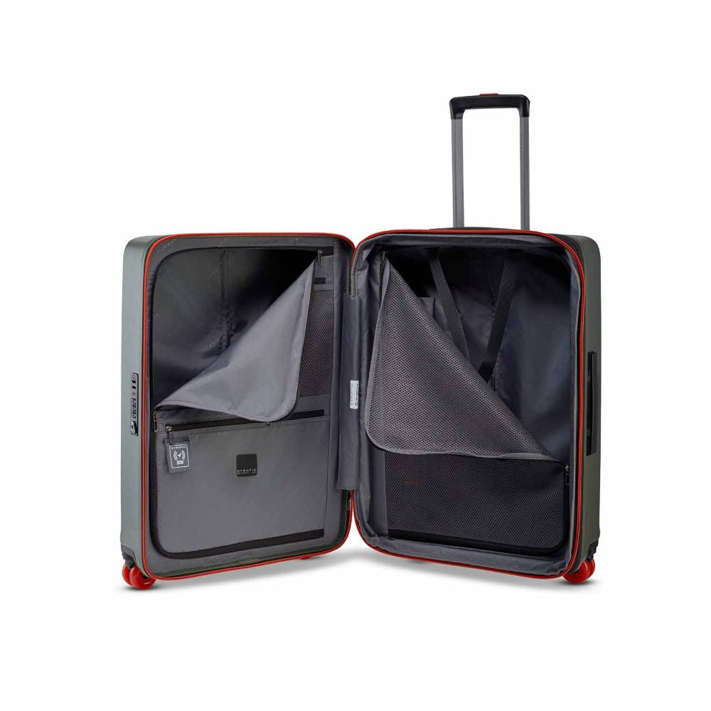 Stratic Buzz Olive 4 Doppelrollen Trolley M 65 cm