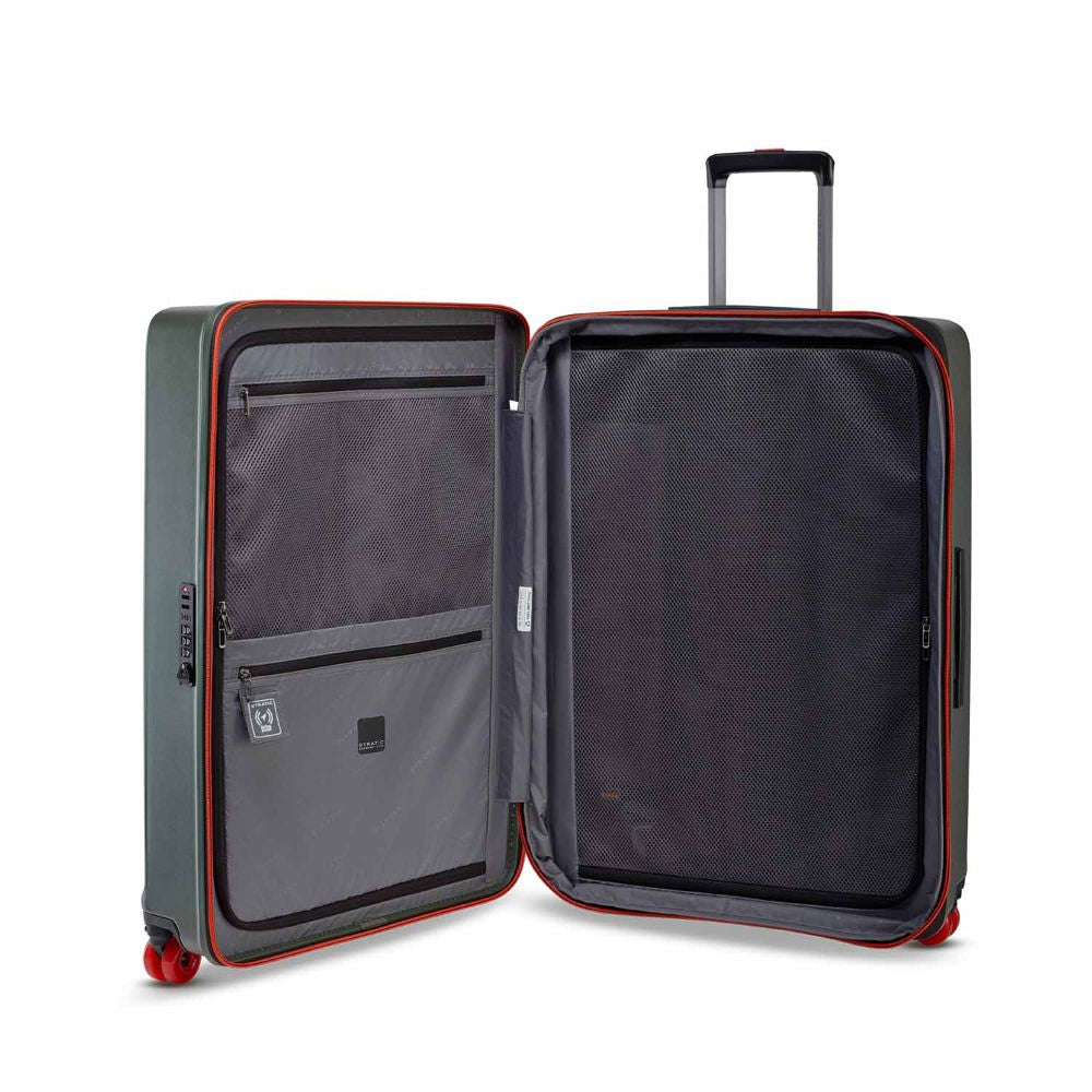 Stratic Buzz Olive 4 Doppelrollen Trolley L 75 cm