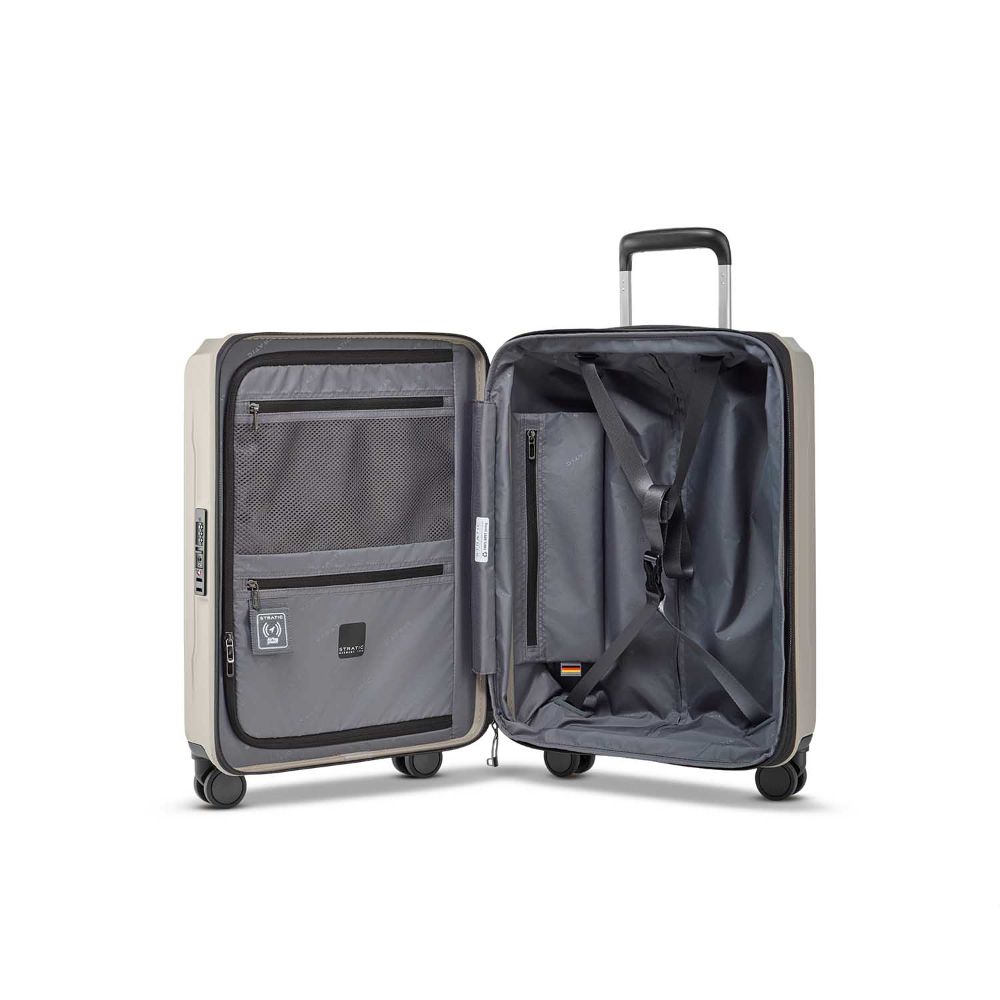 Stratic Phoenix SL Champagne 4 Doppelrollen Trolley S 55  cm
