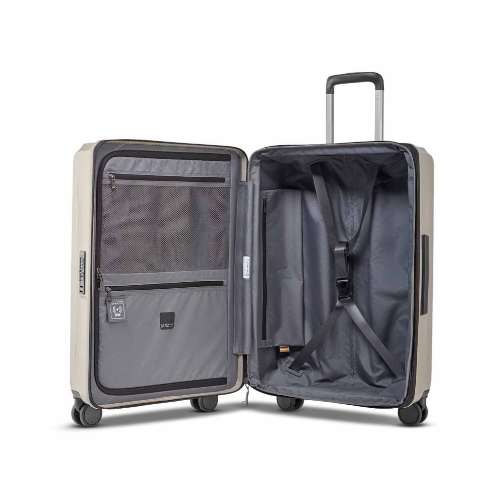 Stratic Phoenix SL Champagne 4 Doppelrollen Trolley M 66 cm