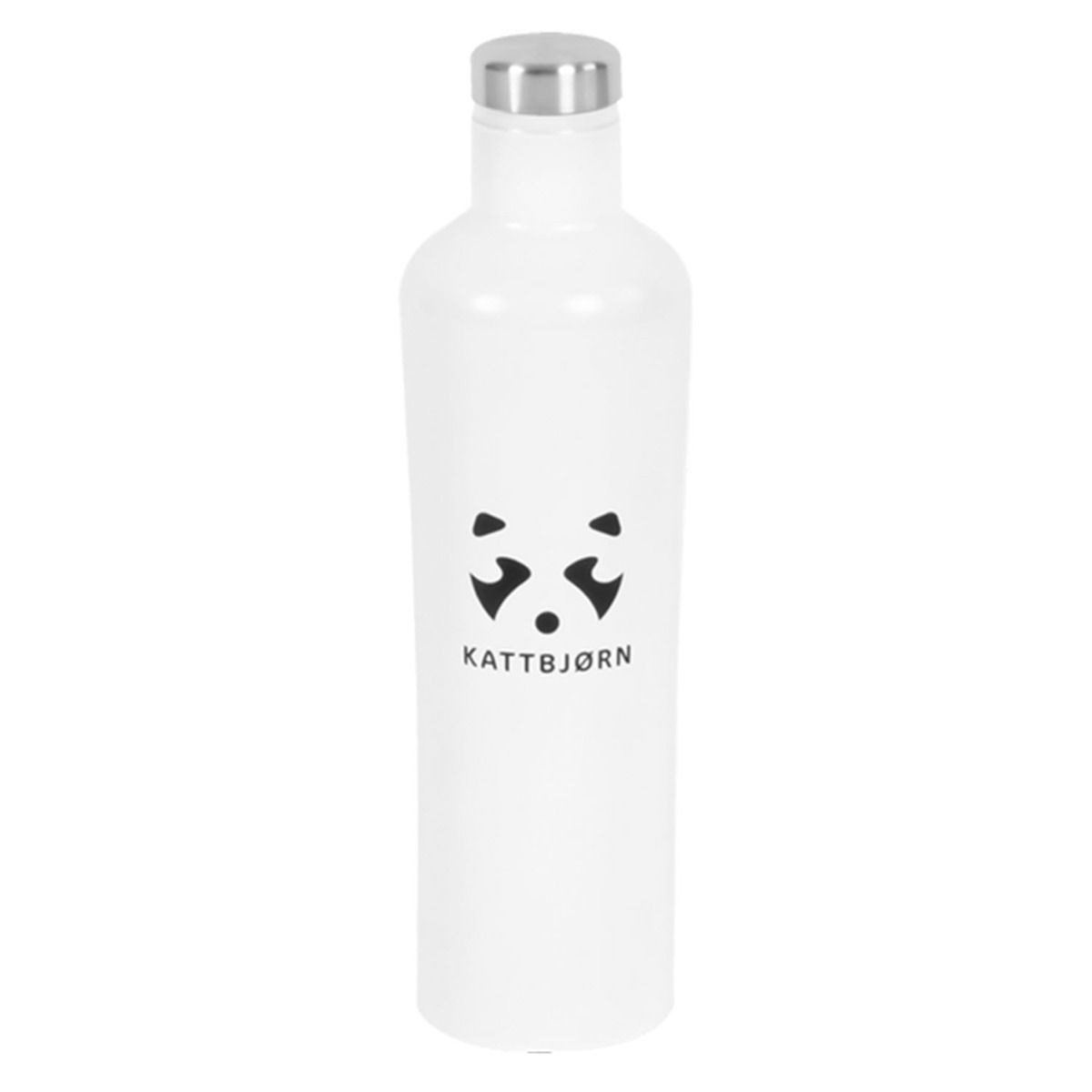 Kattbjörn Edelstahl Trinkflasche Weiß