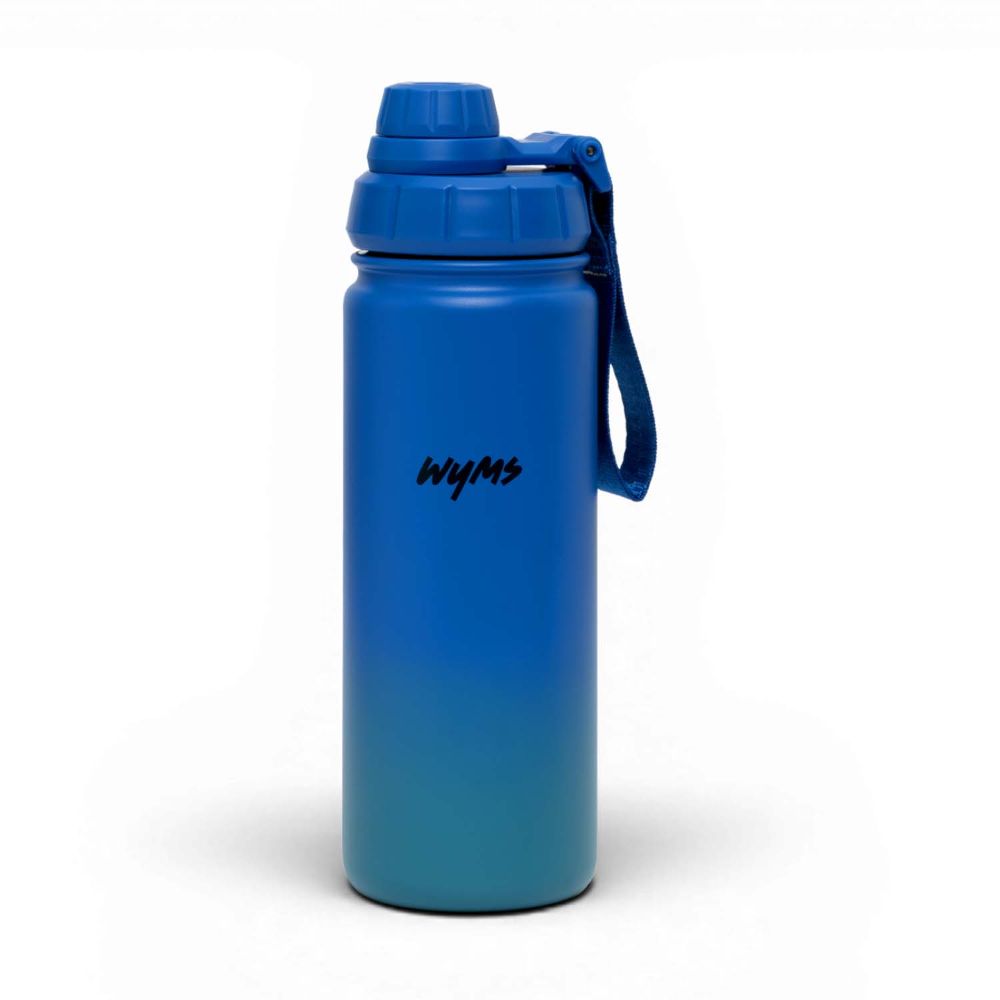 Wyms Edelstahl Trinkflasche 0,5 Liter Fade Blue