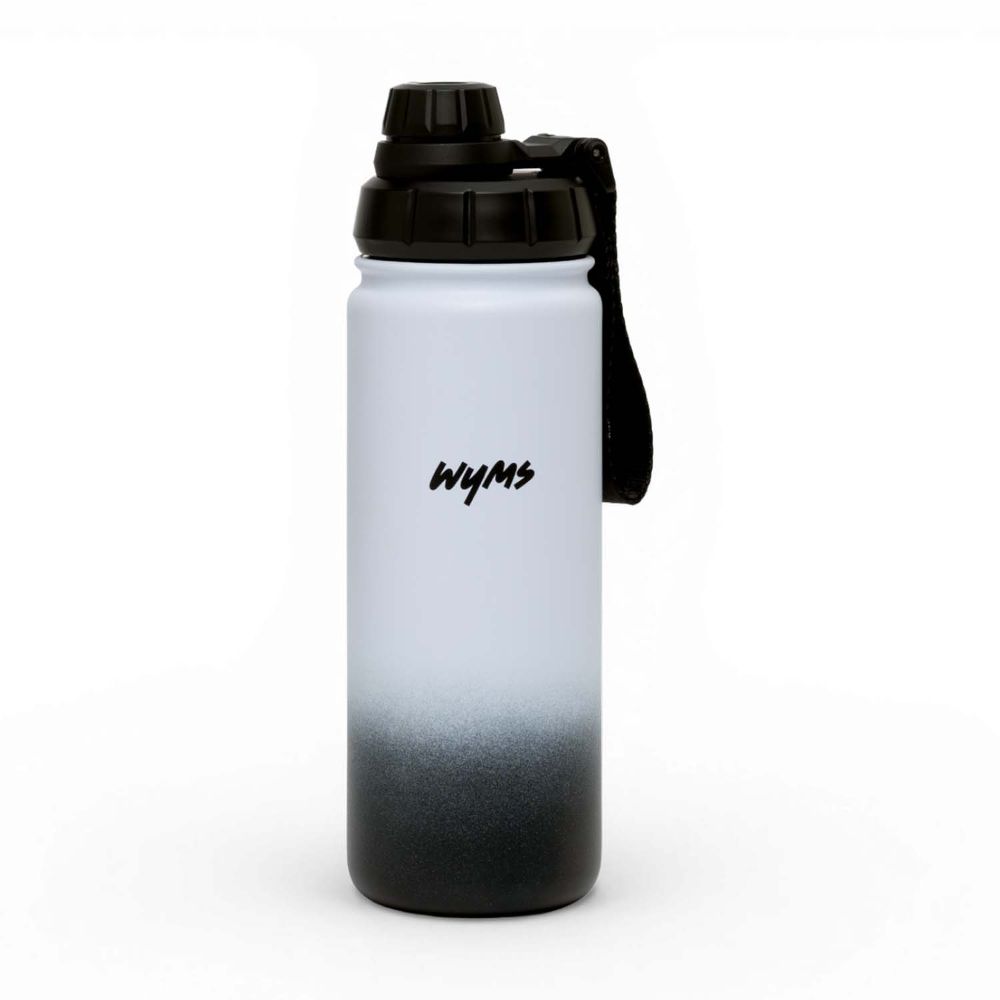 Wyms Edelstahl Trinkflasche 0,5 Liter Fade Black