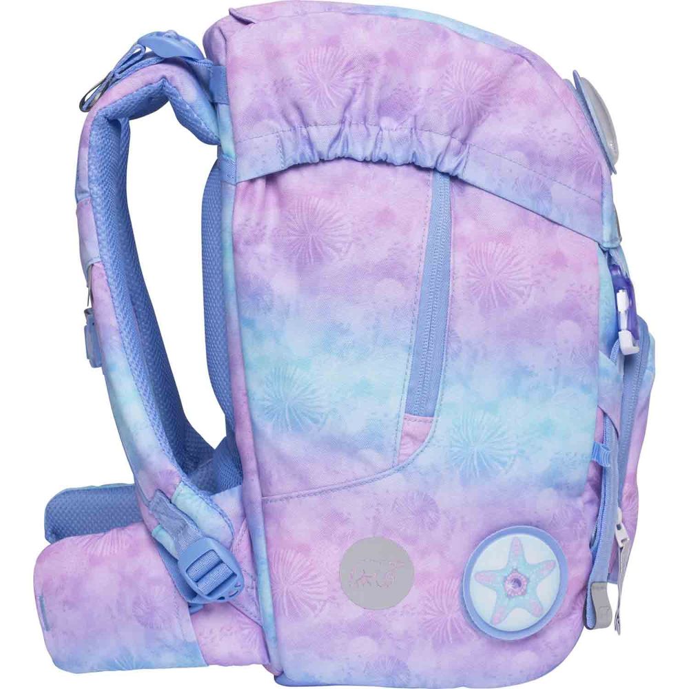 Beckmann Classic Seashell Schulrucksack Set 8tlg.