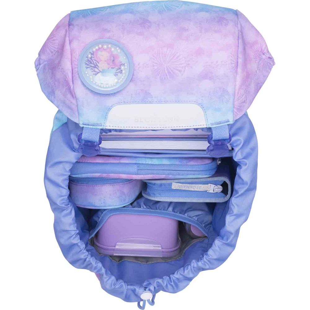 Beckmann Classic Seashell Schulrucksack Set 8tlg.